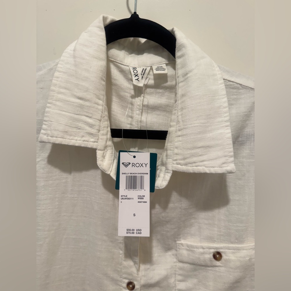Short Sleeve Shirt For Men White Size S